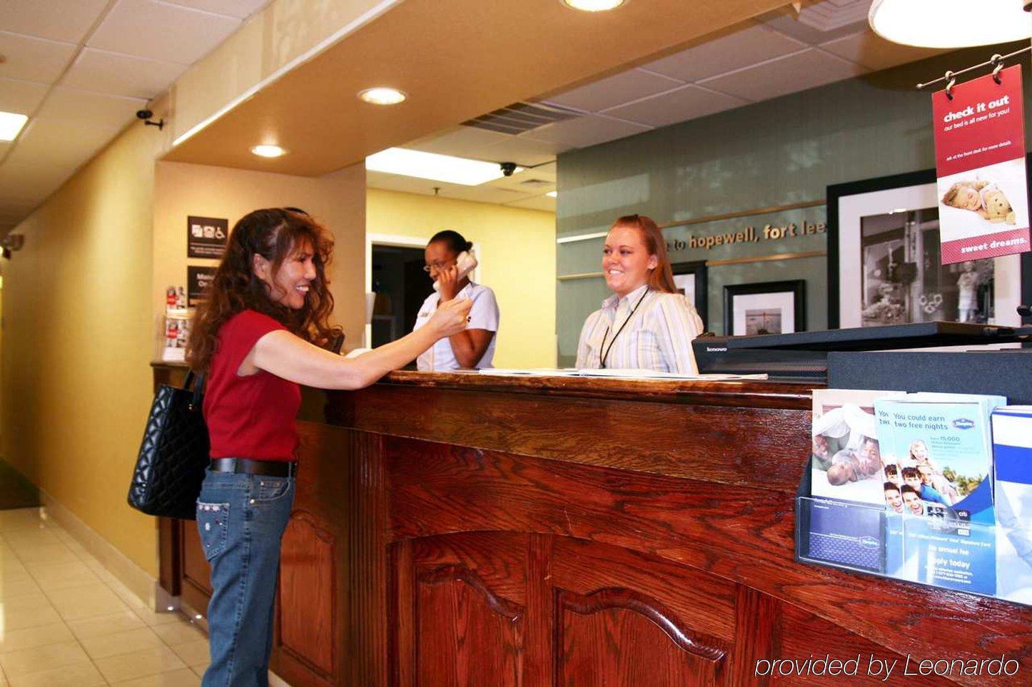 Hampton Inn Hopewell Fort Gregg-Adams Interiør bilde